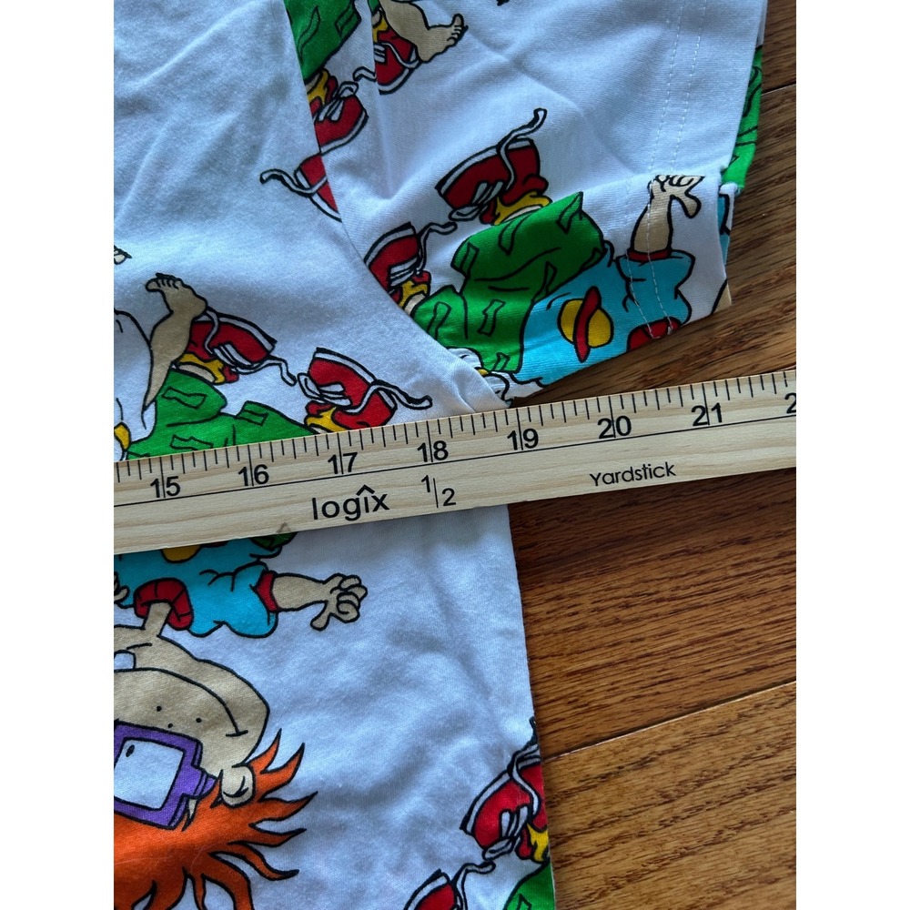 Nickelodeon Rugrats All Over Print T-Shirt Tommy Chuckie White Small 2021 New - Picture 4 of 5
